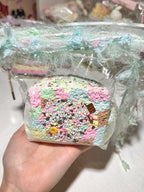 Giant rainbow layer toast 1